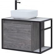 Тумба под раковину Aquanet Nova Lite Loft 261654 75L дуб рошелье