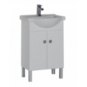 Тумба под раковину Aquanet Стайл 55 181497 белая