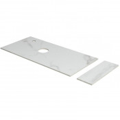 Столешница под раковину Aquanet Nova Lite Loft 261855 90R с полкой мрамор