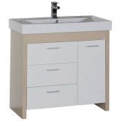 Тумба под раковину Aquanet Тиана 90 177071 б/к светлый дуб