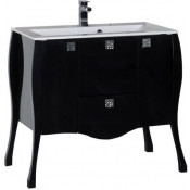 Тумба под раковину Aquanet Мадонна 168904 90 черный