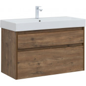Тумба под раковину Aquanet Nova Lite 249957 100 дуб рустикальный