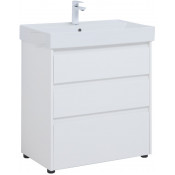 Тумба под раковину Aquanet Nova Lite 302472 75 белый