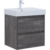 Тумба под раковину Aquanet Nova Lite 287889 60 дуб серый