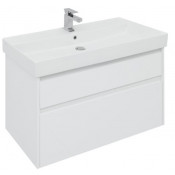 Тумба с раковиной Aquanet Nova Lite 291826 100 белый