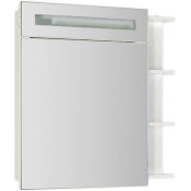 Зеркальный шкаф Aquanet Адель 185768 76x80 с подсветкой белый