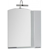 Зеркальный шкаф Aquanet Асти 180077 75x90 белый