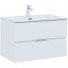 Тумба с раковиной Aquanet Алвита New 277514/254364 80 белый матовый