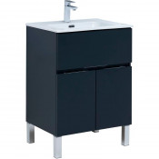 Тумба под раковину Aquanet Алвита New 277547 60 антрацит