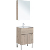 Комплект мебели Aquanet Алвита New 274527 60 дуб веллингтон/белый