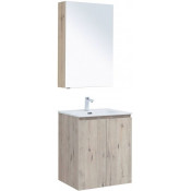 Комплект мебели Aquanet Алвита New 274222 60 дуб веллингтон/белый