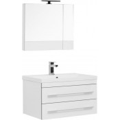 Комплект мебели для ванной Aquanet Верона 287652 75 белый