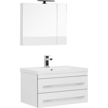 Комплект мебели для ванной Aquanet Верона 287652 75 белый