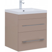 Тумба с раковиной Aquanet Верона 308387 58 капучино