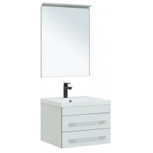 Комплект мебели для ванной Aquanet Верона New 287635 58 белый матовый