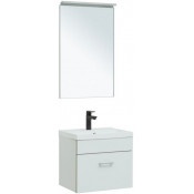 Комплект мебели для ванной Aquanet Верона New 287633 50 белый матовый