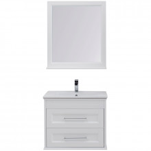 Комплект мебели Aquanet Бостон 210630 80 белый матовый