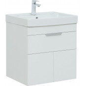 Тумба под раковину Aquanet Ирис 60 310148 белый глянец