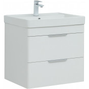 Тумба под раковину Aquanet Ирис 70 310145 белый глянец