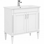 Тумба под раковину Aquanet Селена 246511 70 белый/серебро