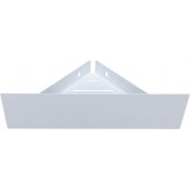 Полка Aquanet Магнум 302237 28x28 белый матовый