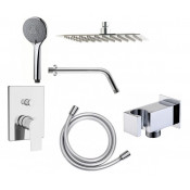 Душевой комплект Aquanet Static 2.04 257160 хром