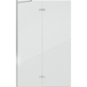 Шторка на ванну Bravat Alfa 100 BG100.5212A 267269 хром/прозрачное