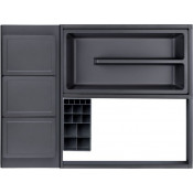 Органайзеры для ящика Jacob Delafon EB752-NF 233376 черный матовый