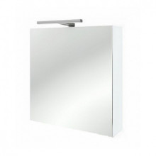 Зеркальный шкаф Jacob Delafon Odeon Up EB795G-G1C 260409 60 с подсветкой белый