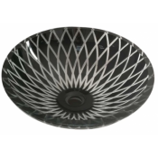 Раковина накладная Bronze de Luxe 17928 42х42 черный