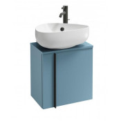 Тумба с раковиной Jacob Delafon Nouvelle Vague EB3045D-S50/EGK112-00 45R аквамарин