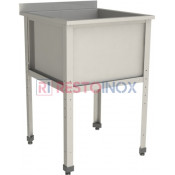 Ванна моечная односекционная с бортом RESTOINOX ВМС-1/5-Б-ЭК