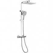 Душевая система Allen Brau Infinity с изливом, хром, 5.21030-00