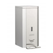 Диспенсер пены Mediclinics DJFP035CS, настенный, механическое управление, объем: 1,5 л, нержавеющая сталь, поверхность: матовая