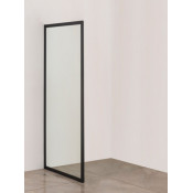 Душевая перегородка Orange E03-090TB 309695 90х190 черный/прозрачное