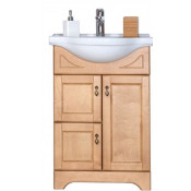 Тумба с раковиной Orange Классик F7-60TU2+Ra 277103 60 светлое дерево