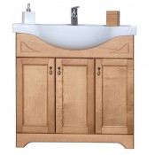 Тумба с раковиной Orange Классик F7-85TU2+Ra 277104 85 светлое дерево