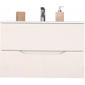 Тумба с раковиной Orange Line Li-80Tua+Ra 277110 80 белый матовый