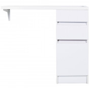 Тумба с раковиной Orange Optima OP-40TUW+RAR 302442 100 правая белый