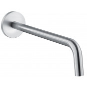 Излив из стены Paffoni ZBOC045ST сталь