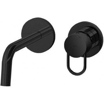 Смеситель для раковины Paffoni Joker JK006NO70 285642 черный матовый