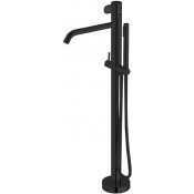 Смеситель напольный Paffoni Joker JK032NO 285655 черный матовый