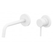 Смеситель для раковины Paffoni Light LIG104BO70 293216 белый матовый