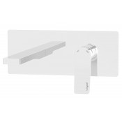 Смеситель для раковины Paffoni Tilt TI105BO белый матовый