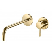 Смеситель для раковины Paffoni Light LIG104HG70 293220 золото