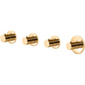 Смеситель с термостатом Paffoni Modular Box MDE019HG 285930 золото