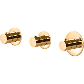 Смеситель с термостатом Paffoni Modular Box MDE018HG 285926 золото
