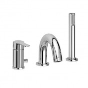 Смеситель на борт ванны Paffoni Red RED040LCR 231088 хром