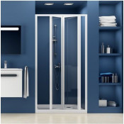 Душевая дверь Ravak Supernova 02V40100Z1 252779 80 белый/прозрачное