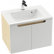 Тумба под умывальник Ravak SDD 600 Classic X000001086 береза/белый
